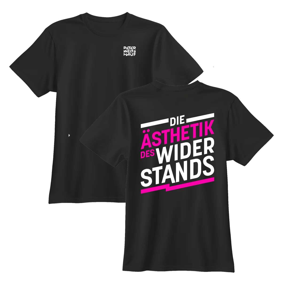 Kampagnen-Shirt des Peter-Weiss-Hauses